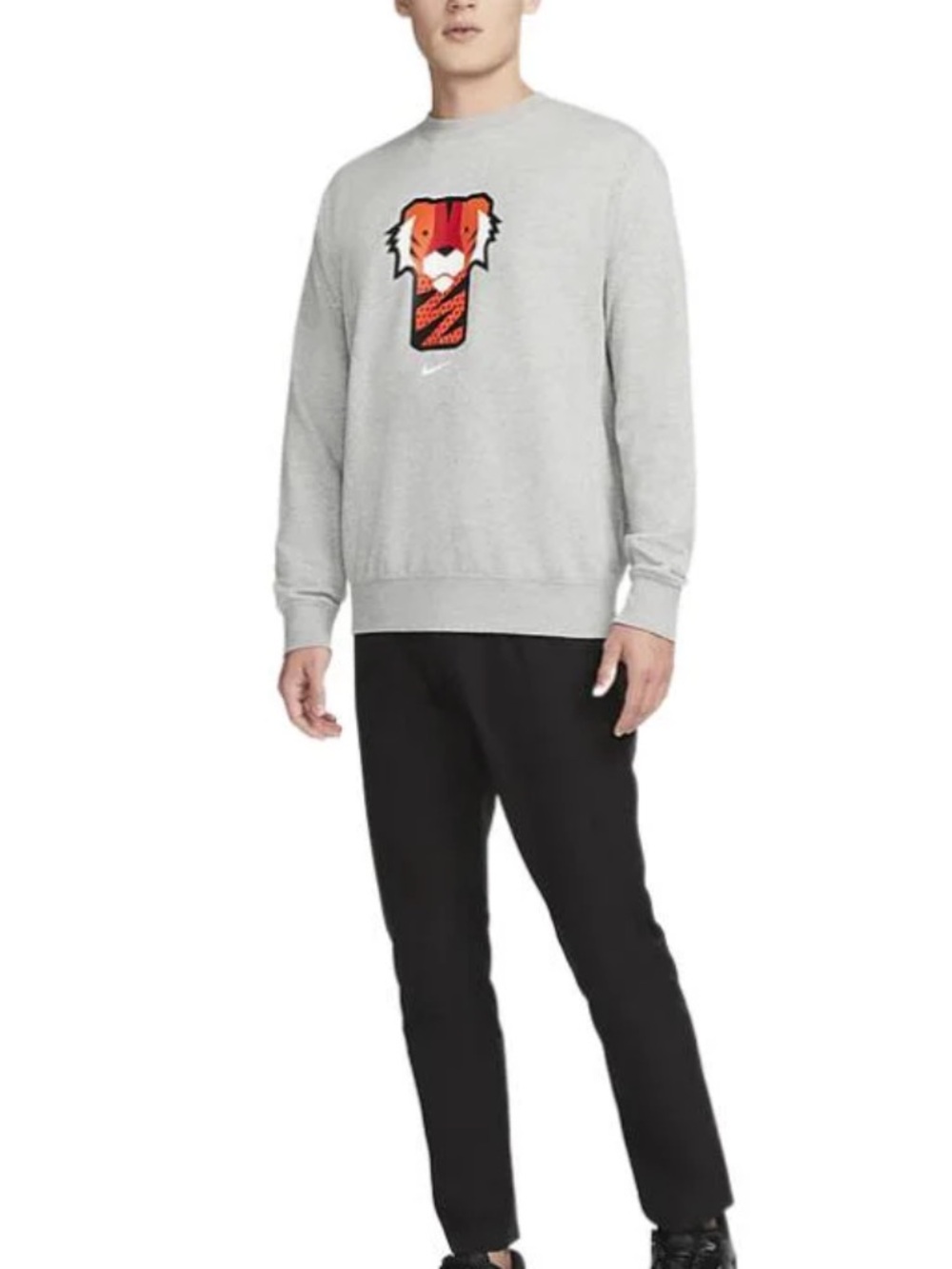 Nike Men's Tiger Woods "Frank" Graphic Golf Crew sweatshirt Medium